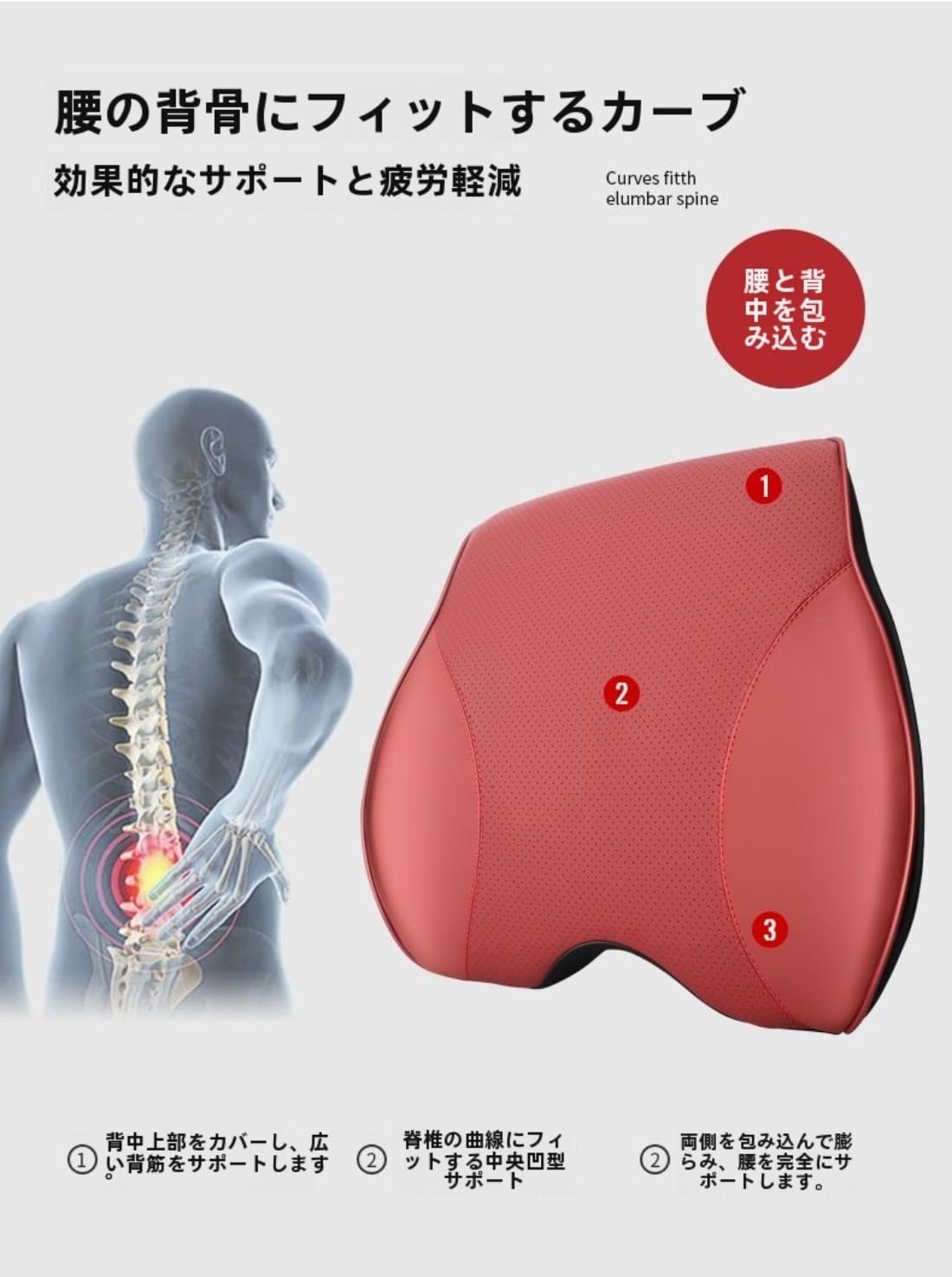 Amazon.co.jp: LEXUS/レクサス F-Sport 専用ロゴ付き 車用 腰枕 LS/RX